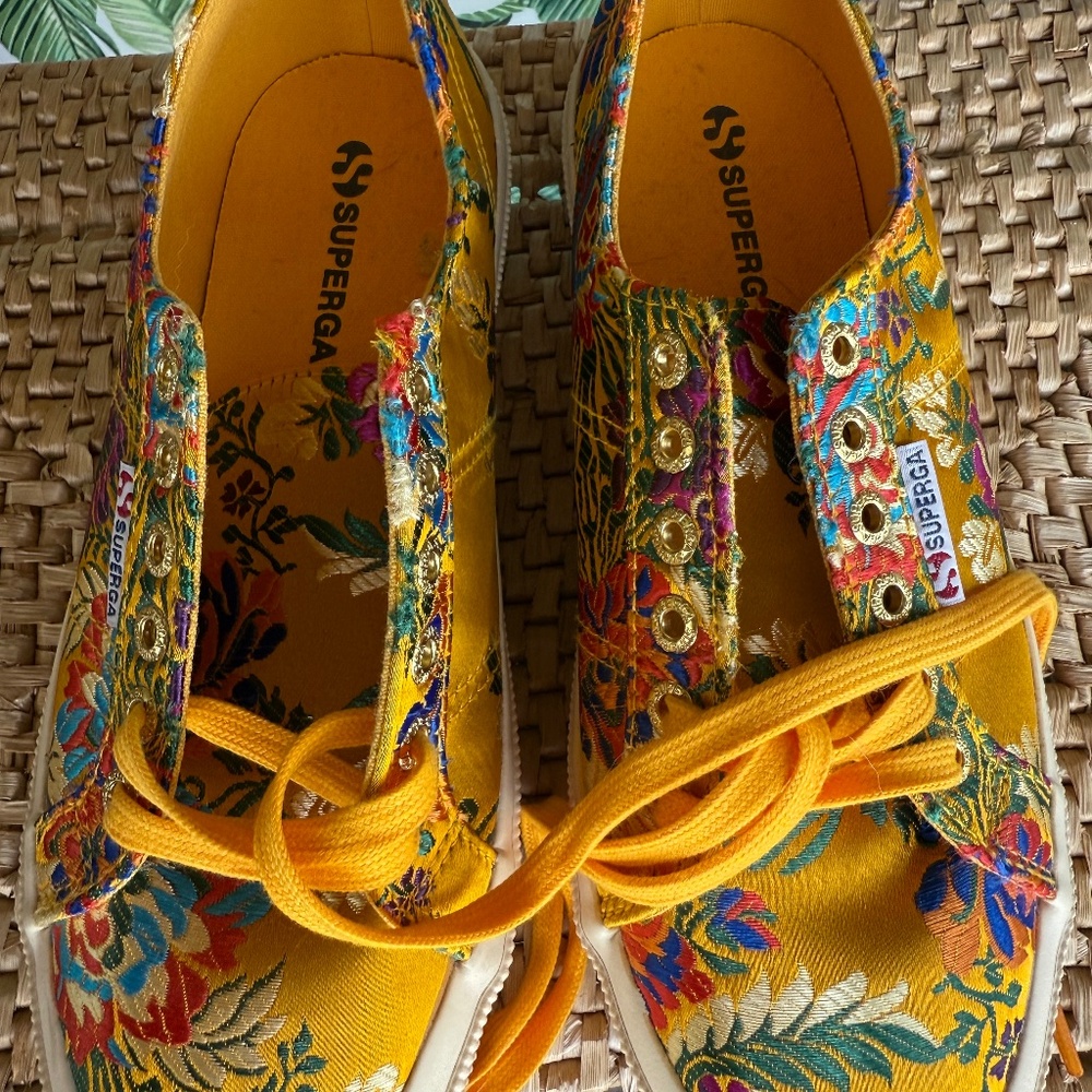 Superga Floral Sneakers